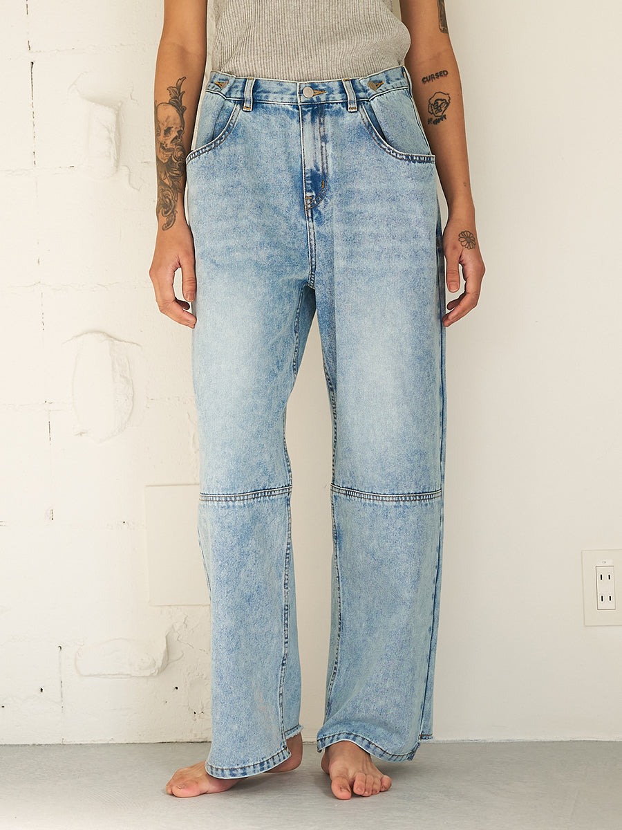 予約：5月下旬 】TUCK BELT DENIM PT /Y262-31064 – PERSON&PEOPLE